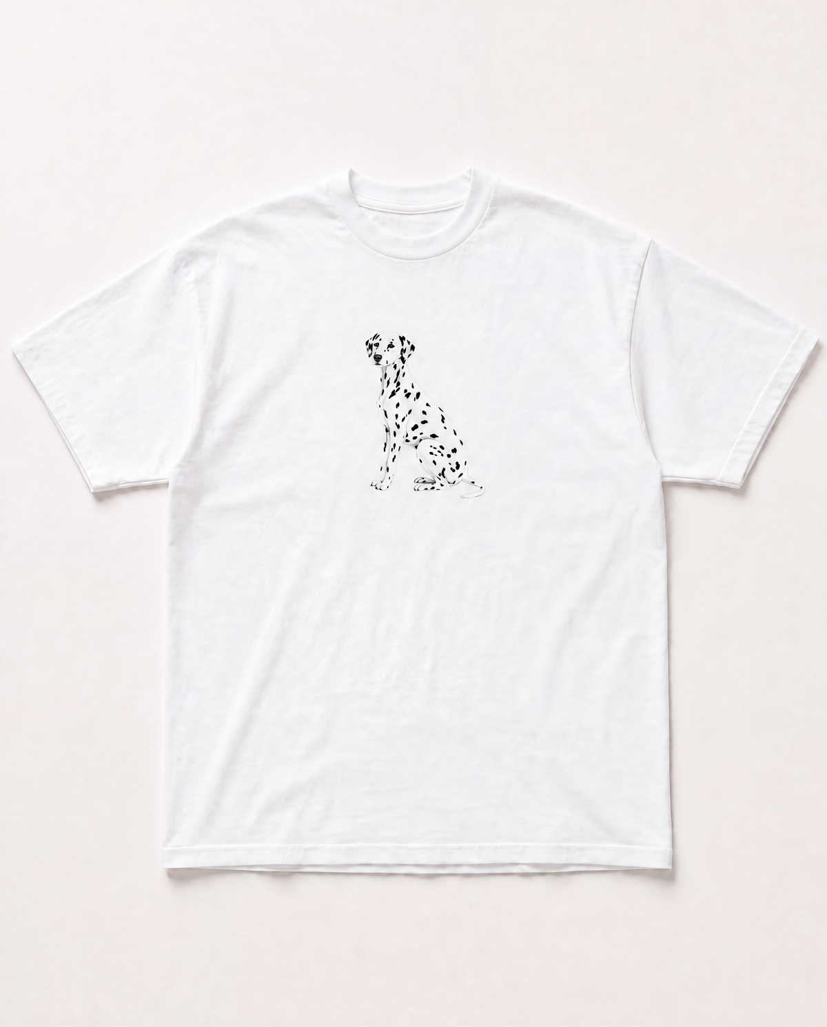 Spotted dalmatian heavyweight tee