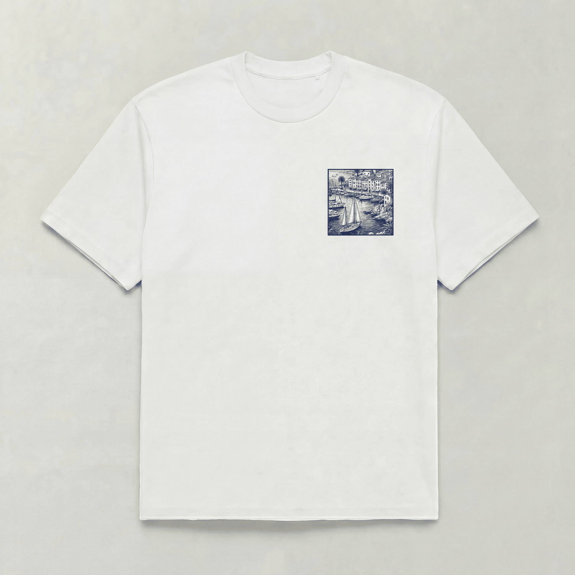 St Tropez tee - back view