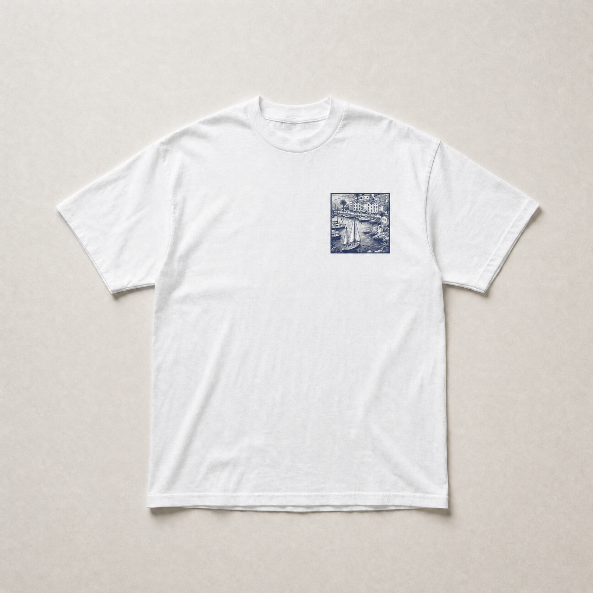 St Tropez tee - back view