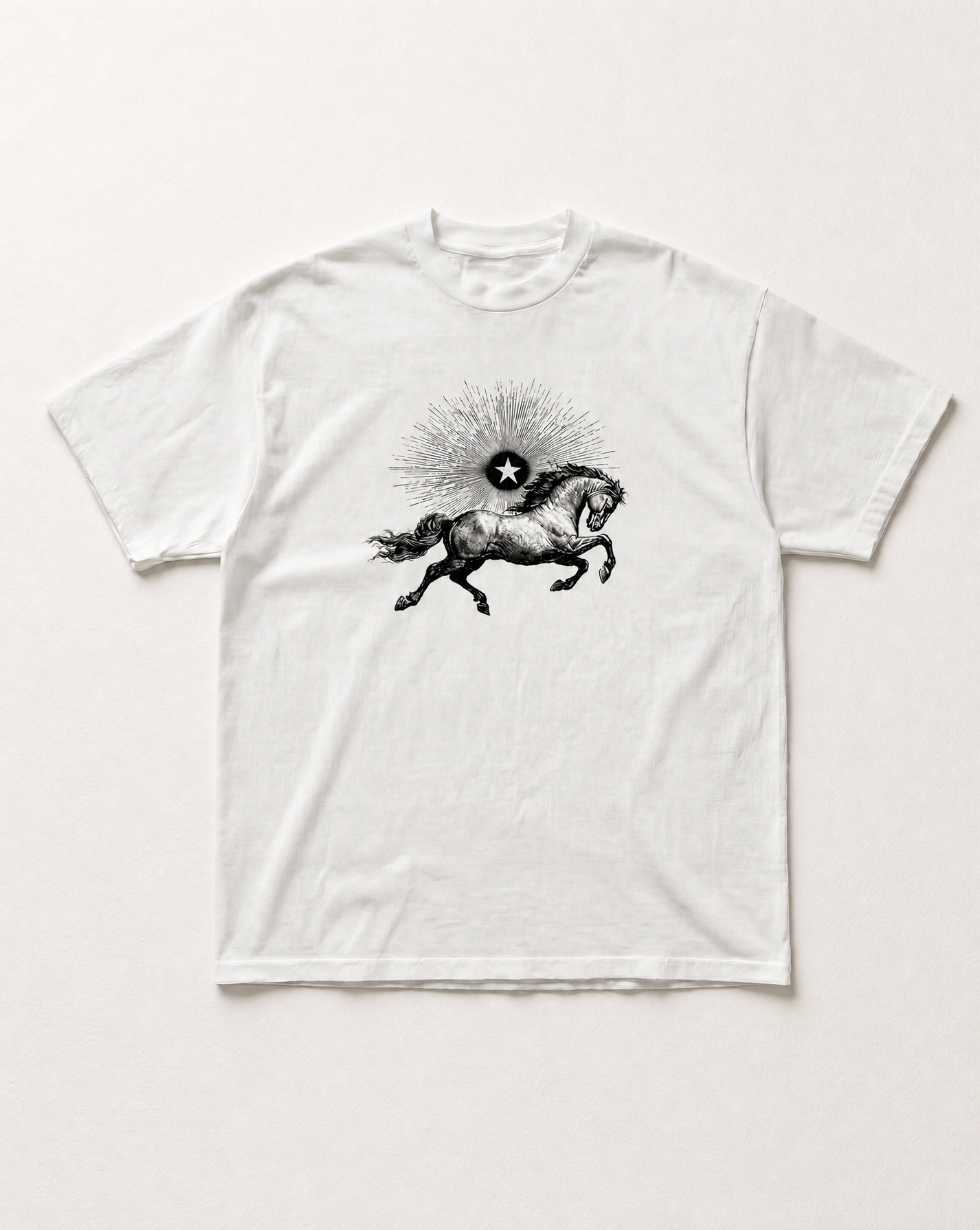 Stallion heavyweight tee