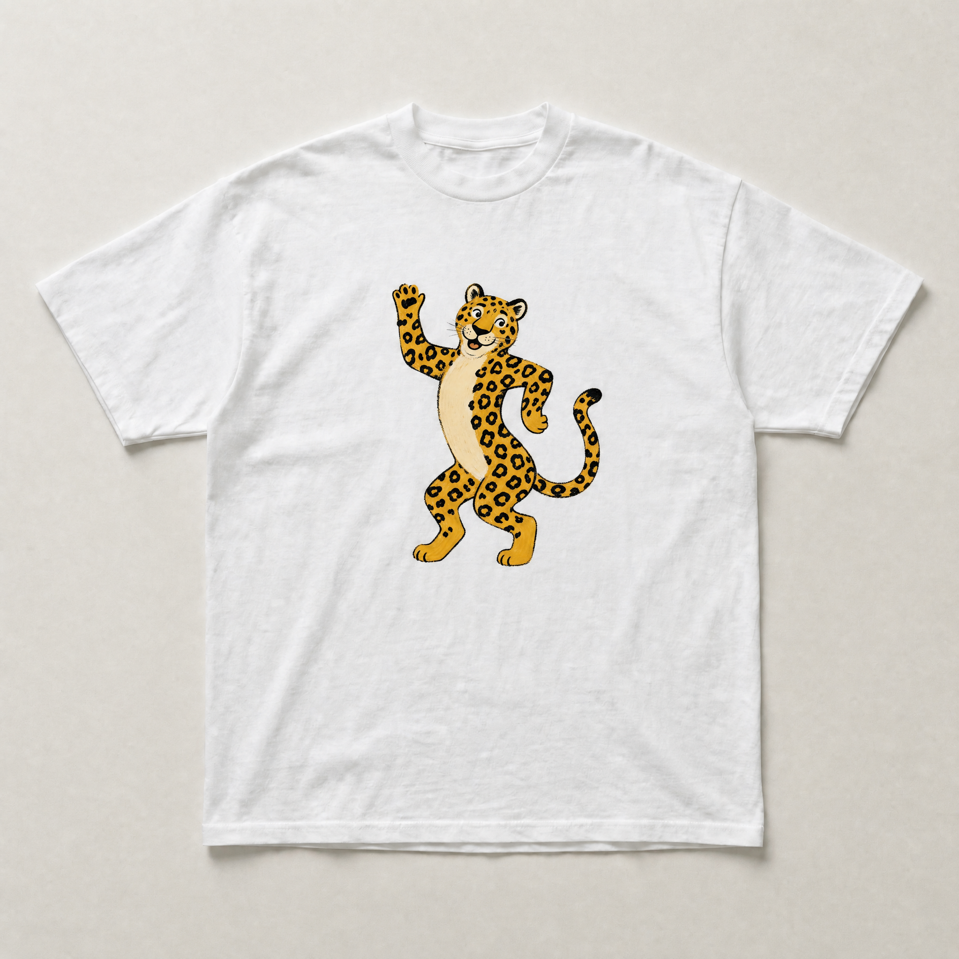 Standing cheetah tee