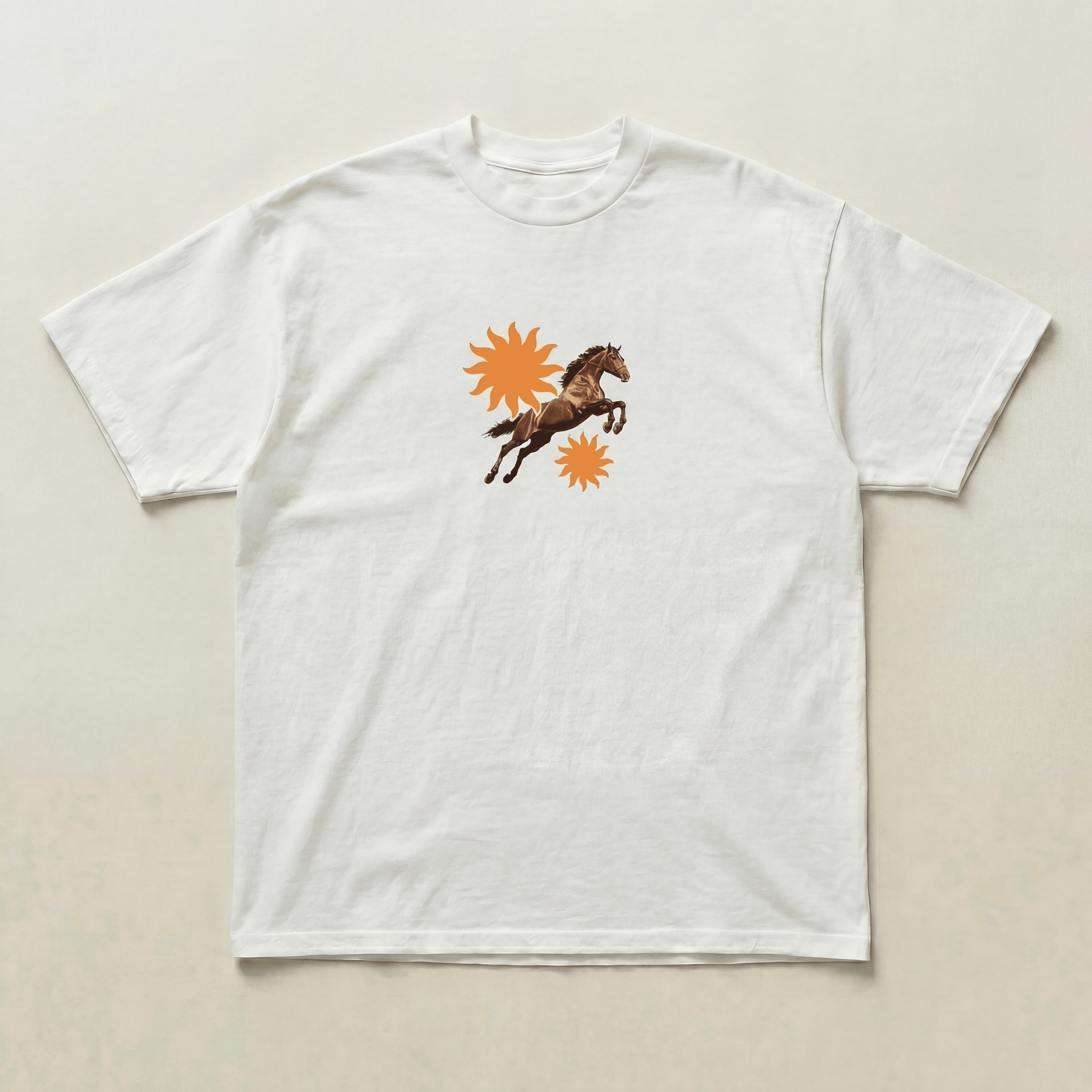 Sun horse tee