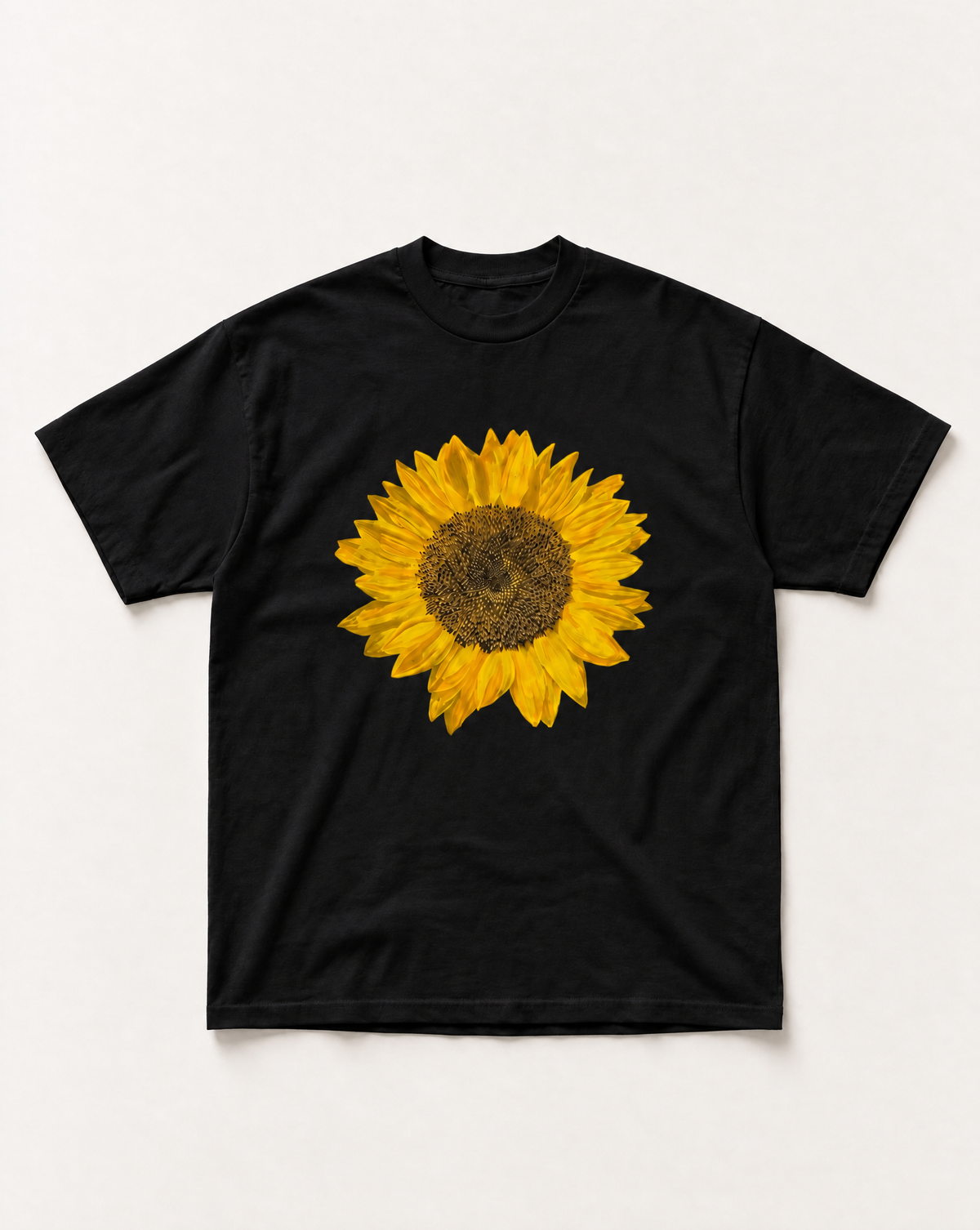 Black Sunflower heavyweight tee