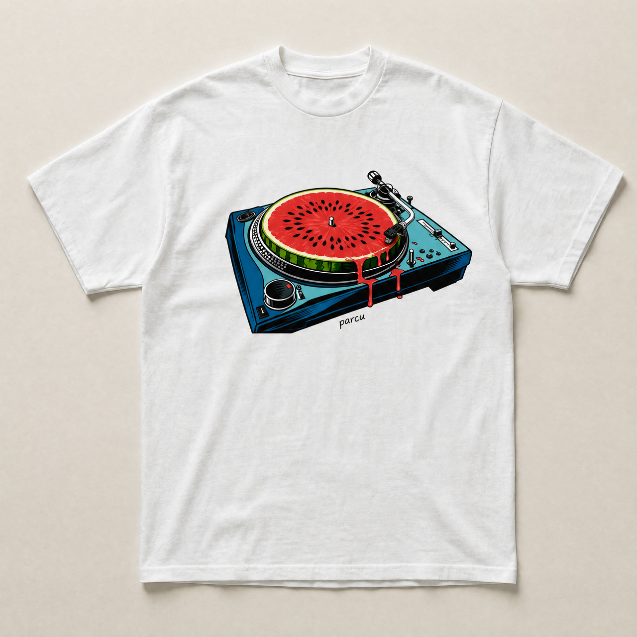 Watermelon turntable tee