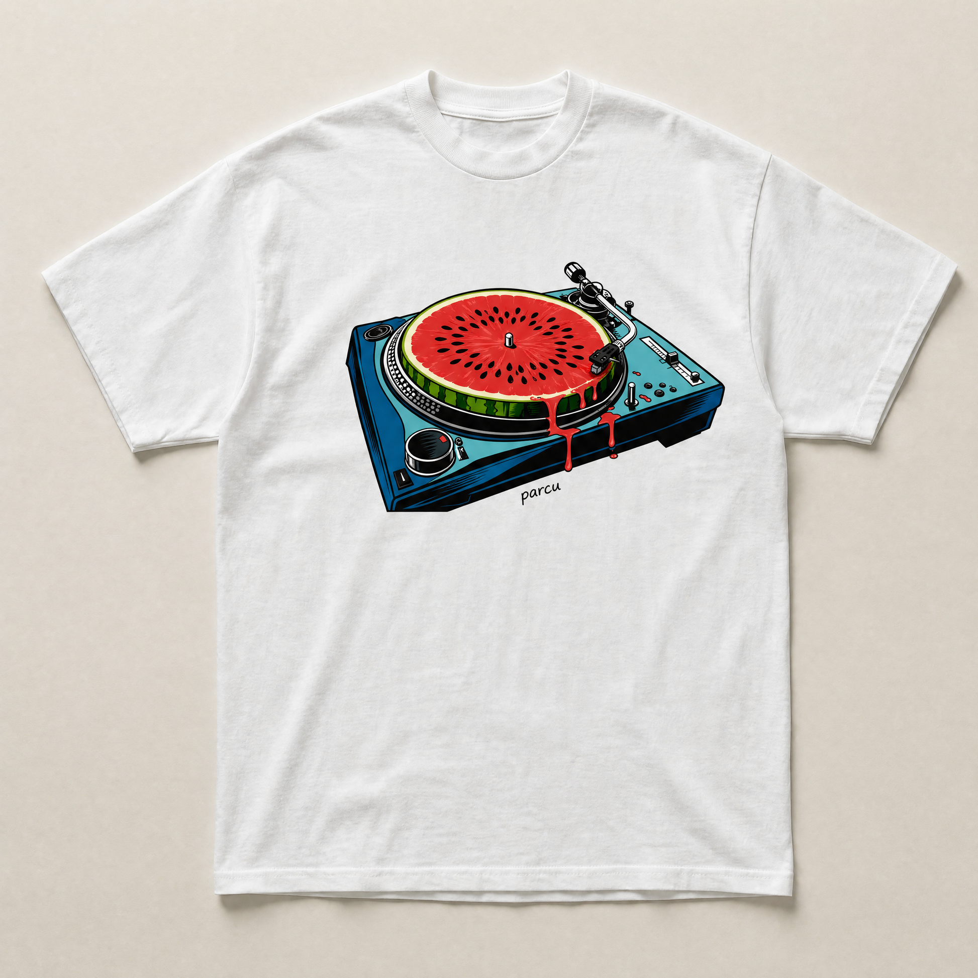 Watermelon turntable tee
