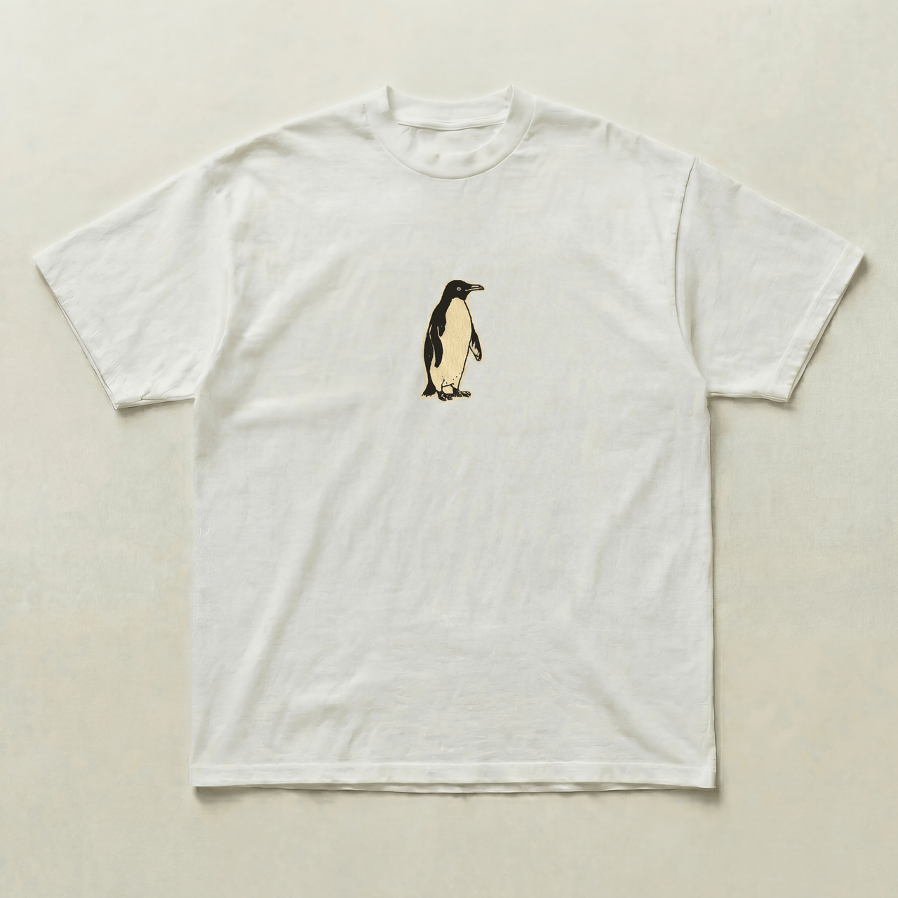 White penguin standard tee - PARCU