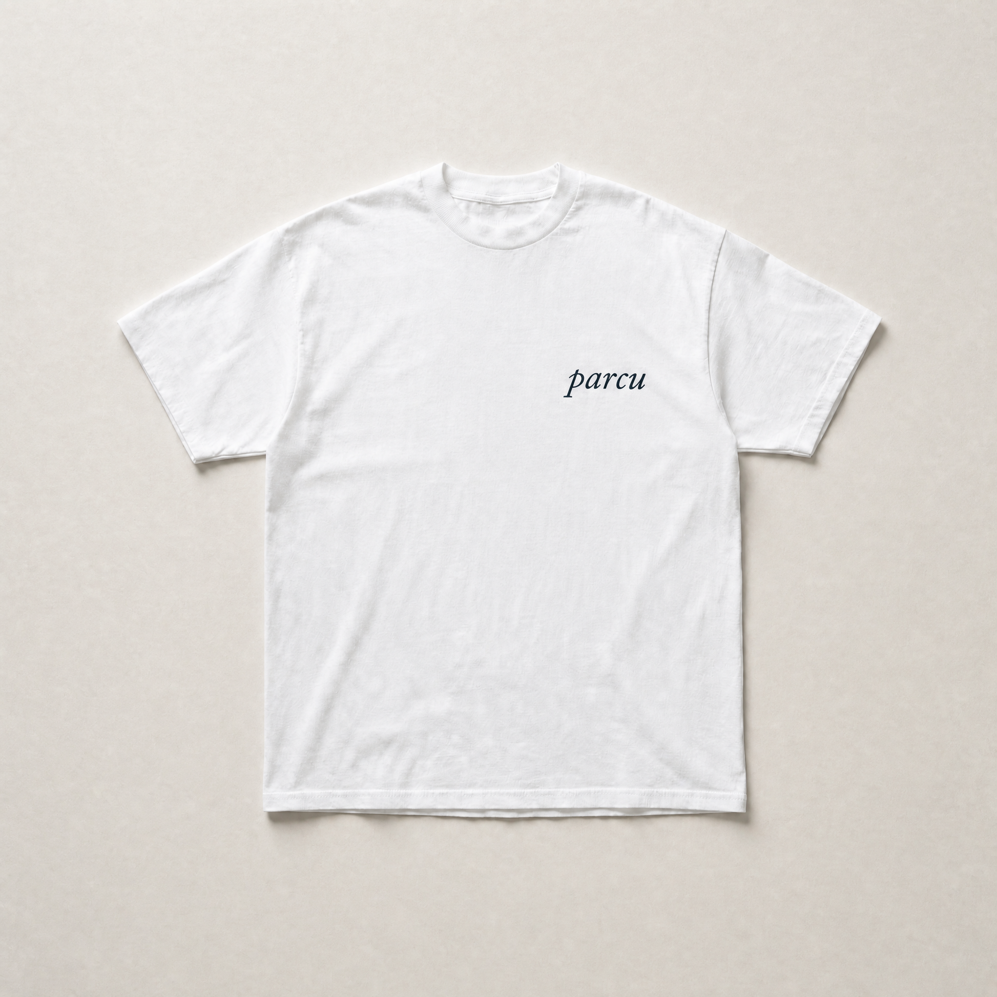 White Yacht tee - back view