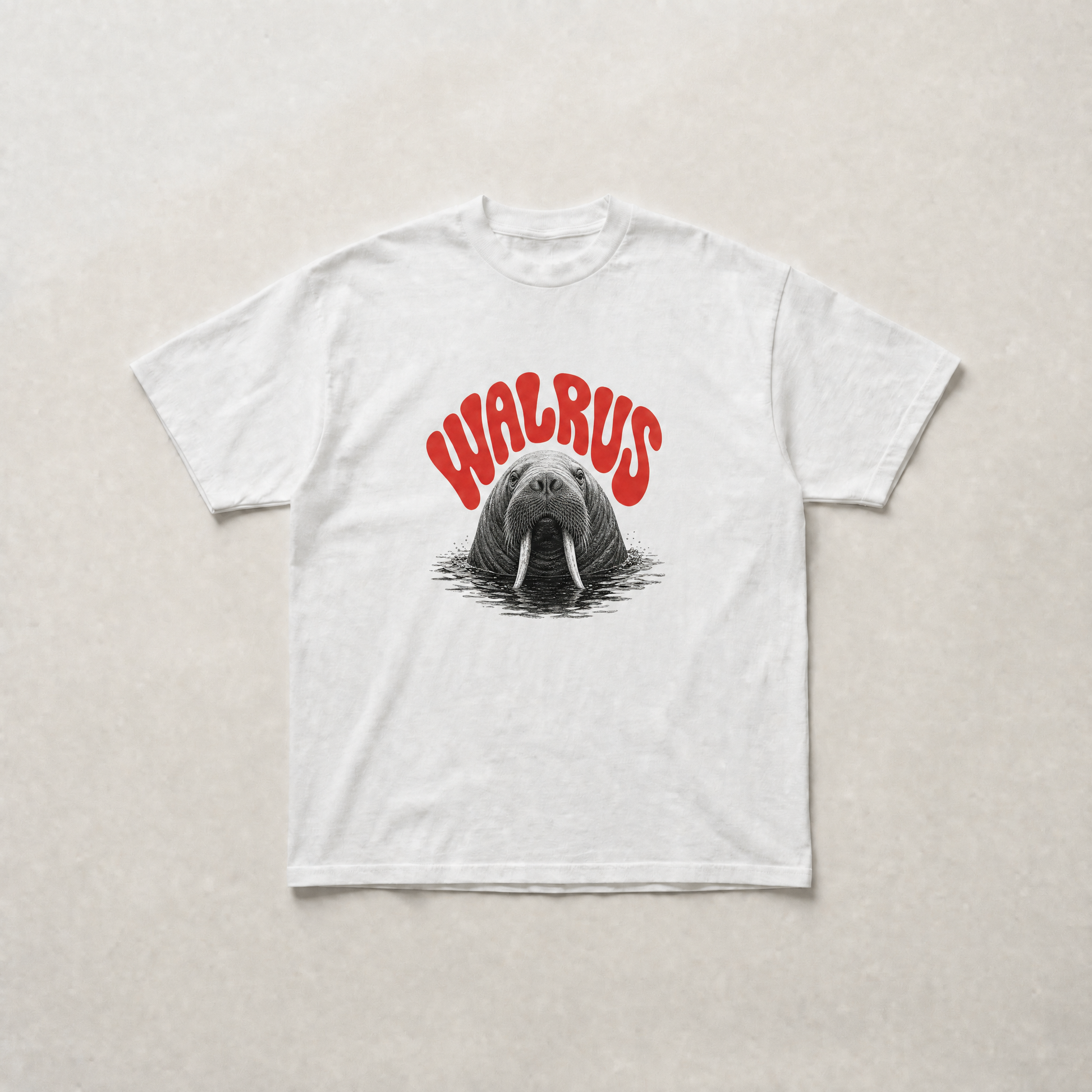 Wild walrus tee